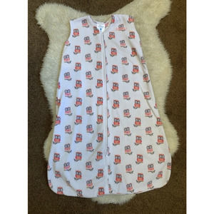 ⭐️ HALO SLEEP SACK ⭐️ MICRO FLEECE / OWL / M 6-12 MONTHS